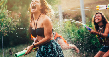Water Gun Fight
