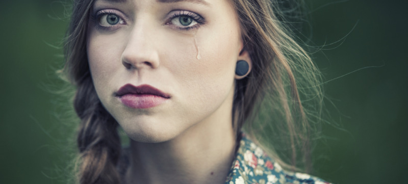 Sad beauty
