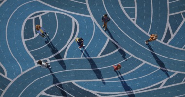 verschillende mensen zijn op verschillende manieren verbonden