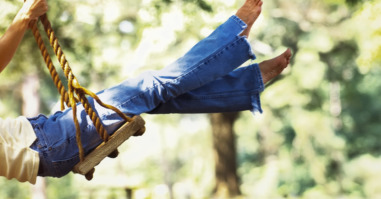 Woman Swinging