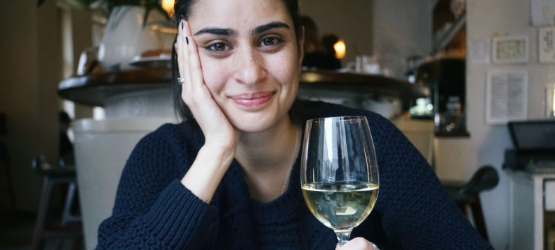 Portrait Of Woman With Wineglass