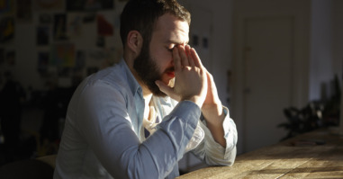 depressie symptomen man