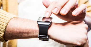 Finger Touching Smart Watch