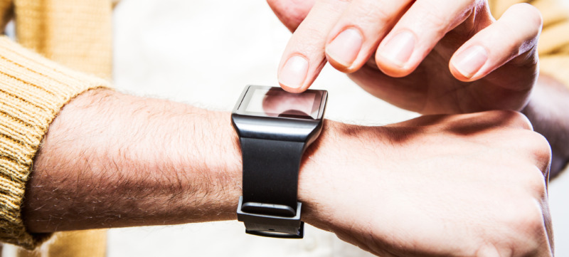 Finger Touching Smart Watch