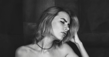 Close-Up Portrait Of Woman
