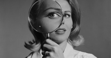 1960s BLOND WOMAN…