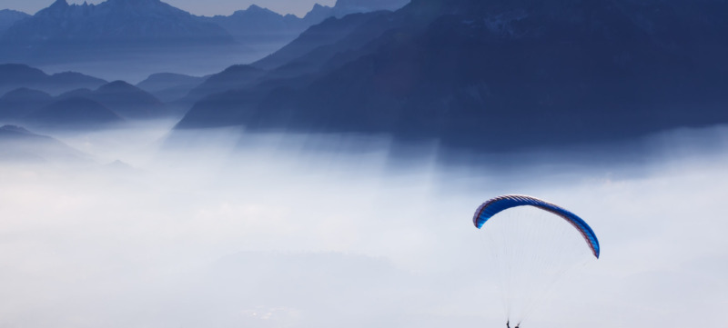 skydiving