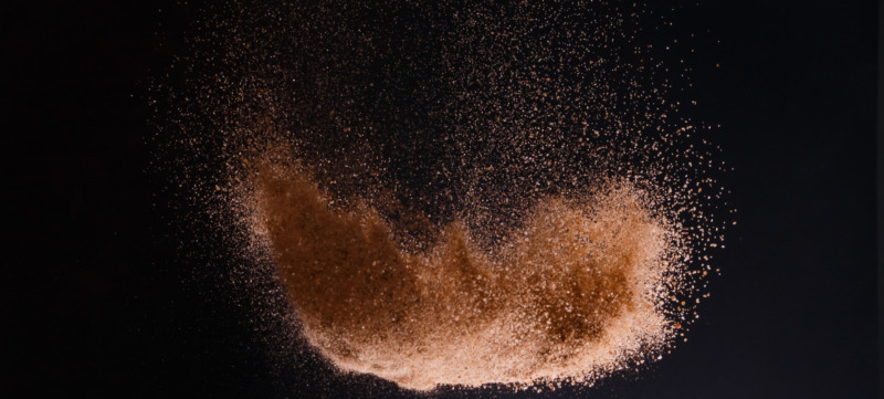 sand explosion