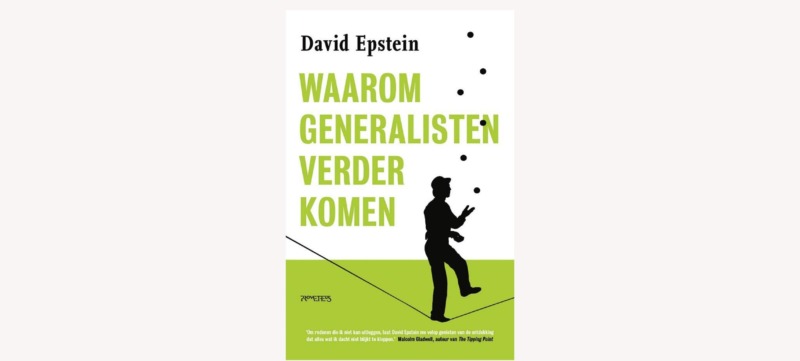 Boek cover Waarom generalisten verder komen - David Epstein