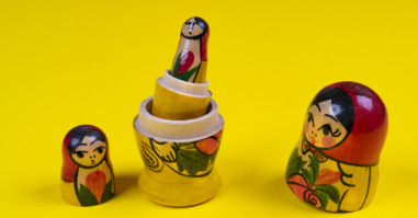 Matryoshka statuettes