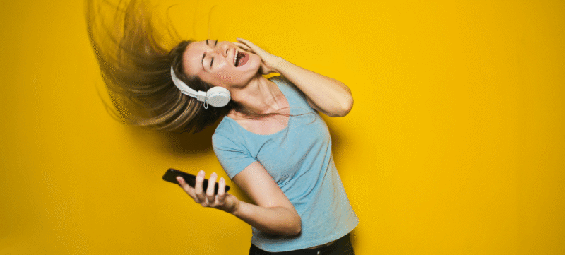 Geen muziek voor slapengaan