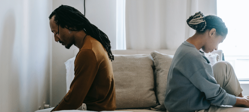 Hij wil niet met mijn praten