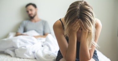 een afbeelding van een man en vrouw die ruziemaken als illustratie bij een artikel over relaties