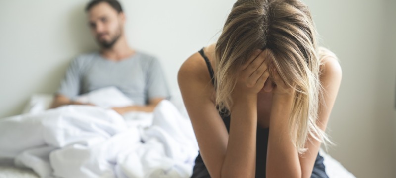 een afbeelding van een man en vrouw die ruziemaken als illustratie bij een artikel over relaties