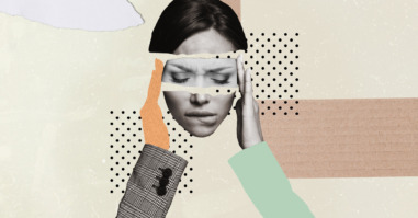 illustratie van een vrouw bij een artikel over adhd bij vrouwen