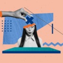 Illustratie van een vrouw bij een artikel over adhd bij vrouwen