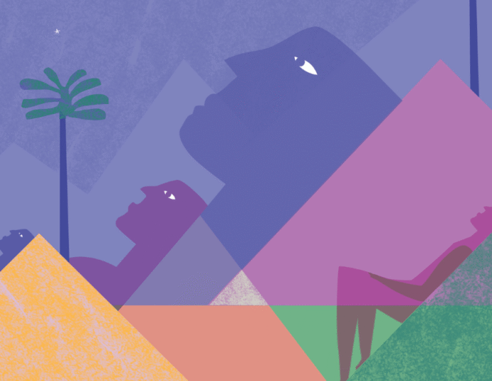 illustratie bij een artikel over lucide dromen