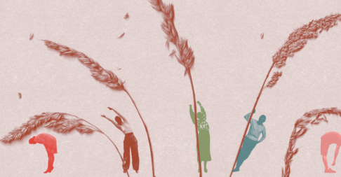 illustratie bij een artikel over hoopvol leven