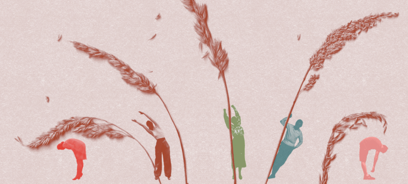 illustratie bij een artikel over hoopvol leven