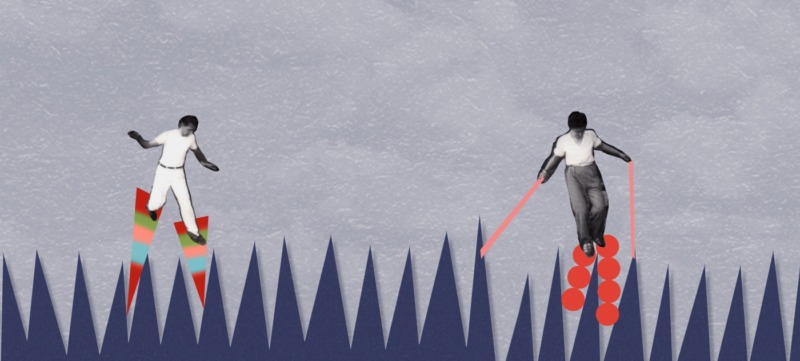 illustratie bij een artikel over hoop houden