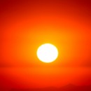 foto van de zon