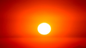 foto van de zon