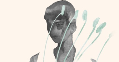 illustratie van een vrouw met losse eindjes