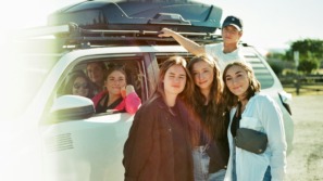 foto van een groep vrienden