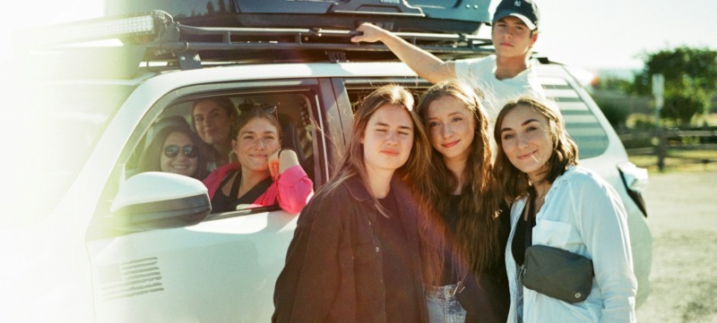 foto van een groep vrienden