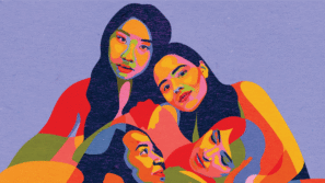 illustratie van verschillende gezichten bij een artikel over bij de groep willen horen