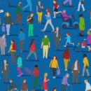 illustratie van een diverse groep mensen