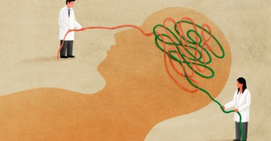 illustratie bij een artikel over audhd