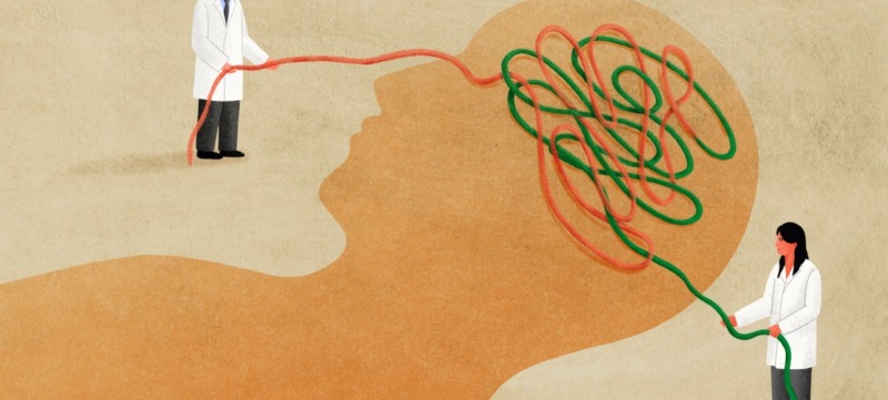 illustratie bij een artikel over audhd