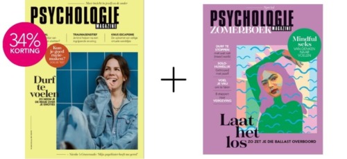 4x Psychologie Magazine + Zomerboek