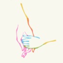 illustratie van een hand van een ouder die een kinderhand vasthoudt