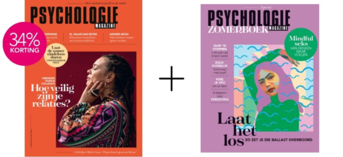 4x Psychologie Magazine + Zomerboek
