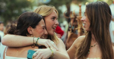 drie vriendinnen