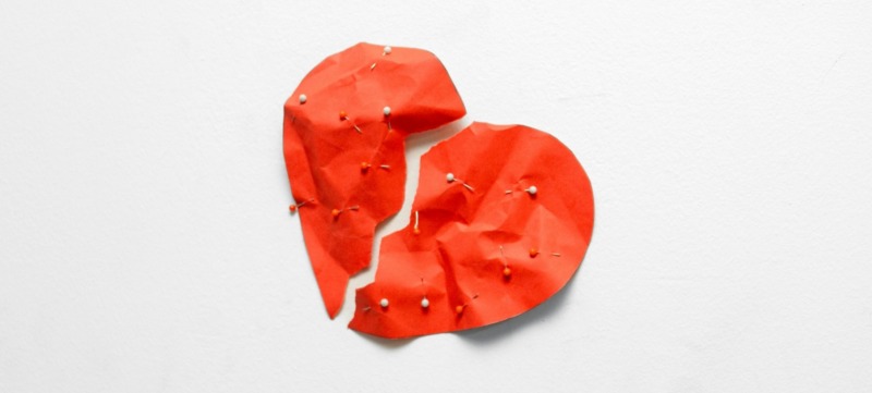 gebroken hart