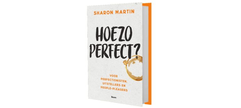 omslag boek Hoezo perfect - Sharon Martin