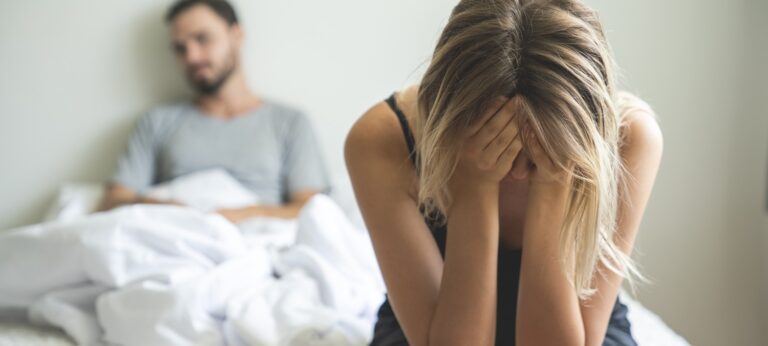 een afbeelding van een man en vrouw die ruziemaken als illustratie bij een artikel over relaties