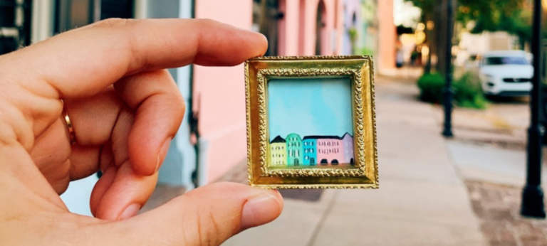 Tiny art: om deze kunstwerkjes te bewonderen heb je een vergrootglas nodig