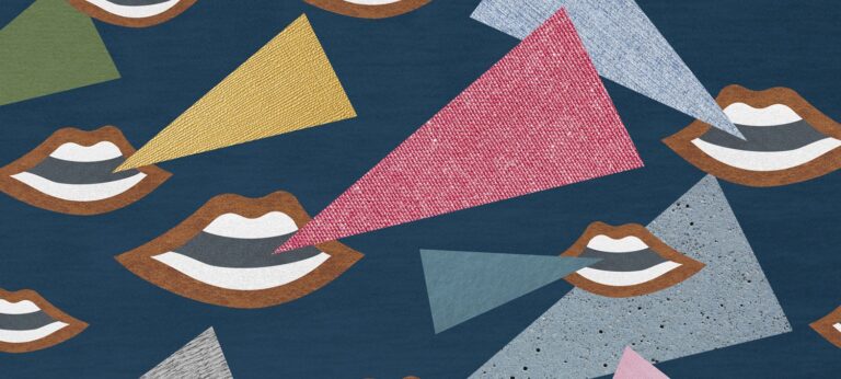 Illustratie bij een artikel over smalltalk