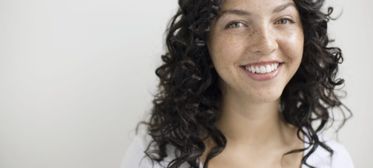 lachende vrouw